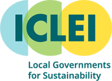 Logo of ICLEI with overlapping circles in blue, green, and yellow, and the text "Local Governments for Sustainability" below.