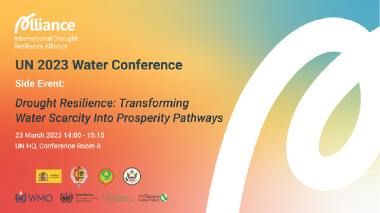 Drought resilience transforming water scarcity into prosperity pathways