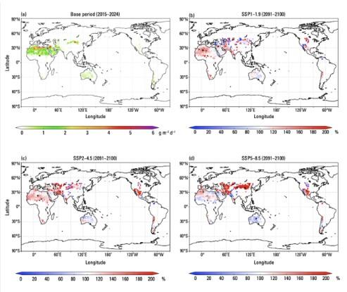 A series of maps showing different areas of the world.