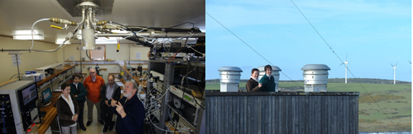 Sue Barrell at Kennaook Cape Grim Global Atmosphere Watch (GAW) station 