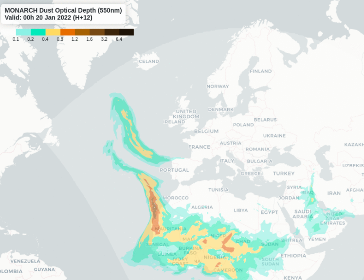 Sand and dust storms - new website