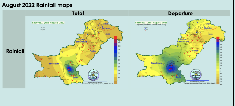 Pakistan receives record rainfall in August